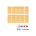 10 patins abrasifs velcros Bosch 93x185 mm grain 40 à 400 80