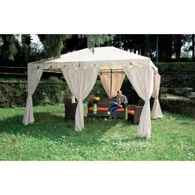 Gazebo 3x4 in ferro da giardino completo di tende laterali e zanzariere  Progetta il tuo giardino con le nostre soluzioni da esterno: gazebo  giardino con strutture in ferro o legno adatti per