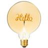 Atmosphera Créateur D'intérieur - Ampoule led Hello ambre Hello,D13cm E27