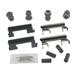 2001-2003, 2005-2006 Chevrolet Silverado 1500 HD Rear Brake Hardware Kit - API