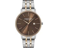 Kenneth Cole New York Men's 'Classic' Quartz Stainless Steel Dress Watch, Color:Two Tone (Model: KC1