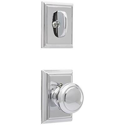 Schlage Lock Company F94AND625ADD Bright Chrome Interior Pack Andover Knob Dummy Interior Pack with