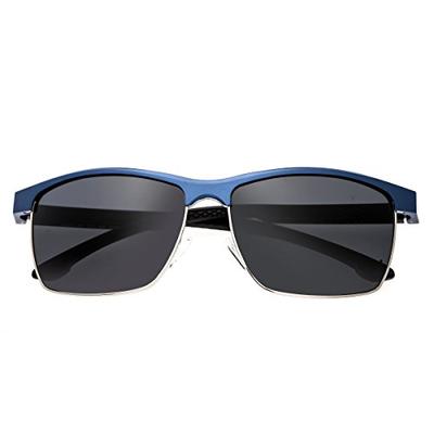Breed Bode Aluminium Sunglasses - Blue/Black
