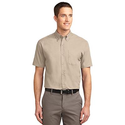 Port Authority Short Sleeve Easy Care Shirt. S508 Stone L