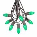 The Holiday Aisle® Ceramic Christmas 25 Light String Light in Green | 7 W in | Wayfair 84E5708BACE44A3FB3C43D581C95CE3A