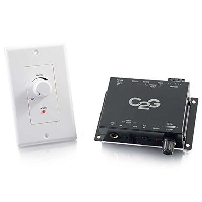 C2G 40914 Compact Amplifier with External Volume Control, TAA Compliant
