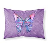 Caroline's Treasures 8860PILLOWCASE Butterfly on Purple Moisture Wicking Fabric Standard Pillowcase, screenshot. Pillowcases & Pillow Shams directory of Bedding.