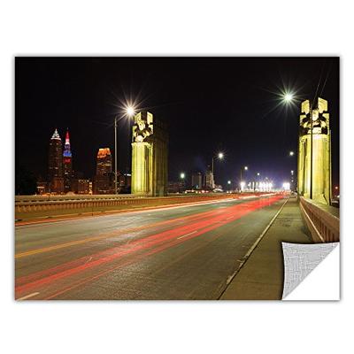 ArtWall ArtApeelz Cody York 'Cleveland 7' Removable Graphic Wall Art, 32 by 48-Inch