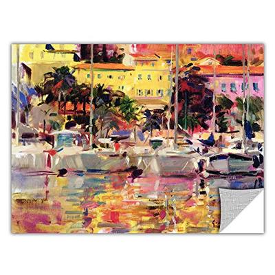 ArtWall "Golden Harbour Vista Removable Graphic Wall Art by Peter Graham, 20 by 24-Inch
