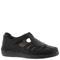 Drew Women's Ginger Fisherman Shoe,Dusty Black Leather,US 8 M