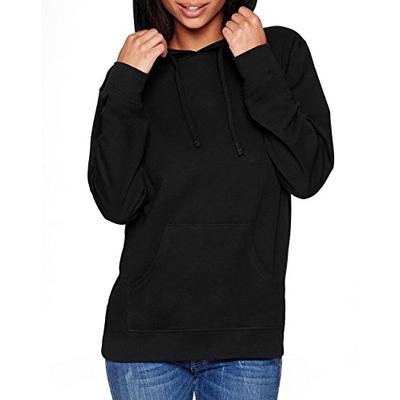 Next Level Unisex French Terry Pullover Hoodie. 9301 Black / Black XL