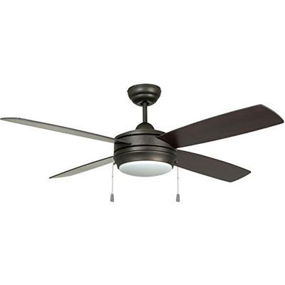 Craftmade Ceiling Fan with LED Light LAV52ESP4LK-LED Laval 52 Inch, Espresso