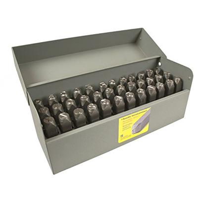 CH Hanson 20626 1/4 inch Standard Steel Letter and Number Stamp Set
