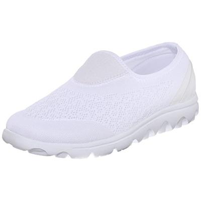 Propet Women's TravelActiv Slip On, White 9.5 W US