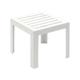 Grosfillex - Table basse miami - 40 x 40 cm - blanc