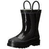 Western Chief Kids Waterproof Rubber Classic Rain Boot with Pull Handles, Black, 13 M US Little Kid screenshot. Shoes directory of Babies & Kids.