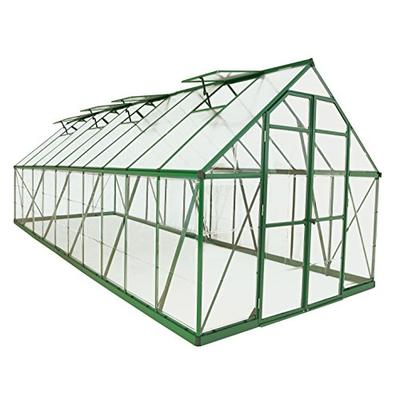 Palram Balance Hobby Greenhouse, 8' x 20', Green