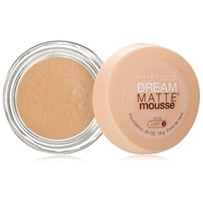 Maybelline Dream Matte Mousse Foundation, Nude [4], 0.64 oz (Pack of 3)