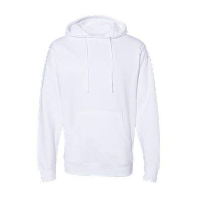 Independent Trading Co. Midweight Hooded Pullover Sweatshirt XL White