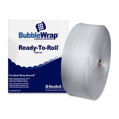 Sealed Air Bubble Cushioning Material, 12"x250' Roll, 3/16" Bubble, CL