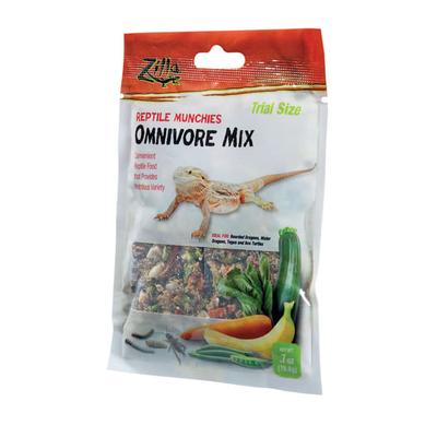 Zilla Omnivore Reptile Munchies Reptile Food, .7 oz.