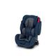 Foppapedretti Isodinamyk Autositz, IsoFix, Gruppe 1/2/3 (9–36 kg) für Kinder von 9 Monaten bis ca12 Jahren, Fahrzeugbefestigung mit Fünf-Stufen-Gurt, 66 x 50 x 76 cm, blau (Jeans)