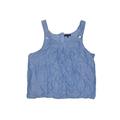 Autograph Sleeveless Blouse: Blue Tops - Kids Girl's Size 15