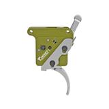 Timney Triggers Elite Hunter Trigger Remington 700 Right Hand Thin Straight Adjustable 1.5 - 4 lb Pull Weight Nickel Plated 512-V2THIN