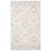 White 36 x 0.27 in Indoor Area Rug - Charlton Home® Pimentel Floral Handmade Tufted Wool Light Blue/Ivory Area Rug Wool | 36 W x 0.27 D in | Wayfair