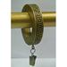 Mercer41 Alhan Greek Key Designer Curtain Ring, Solid Wood in Yellow | 2.89 H x 2.89 W x 1 D in | Wayfair AEEA826F3441493A87A01579A00119E5