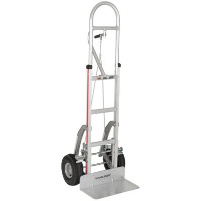 Magliner 500 lb. Y-Cable Brake Hand Truck with 10" Pneumatic Wheels, 60" Vertical Loop Handle, and Stairclimbers NPK15CG245