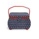 Prym Sewing Basket L Kyoto, Multicoloured, One Size