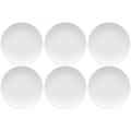 Maxwell & Williams Cashmere Dinner Plates, Coupe Style, Fine Bone China, White, 27 cm, 6 Piece Dinner Plate Set