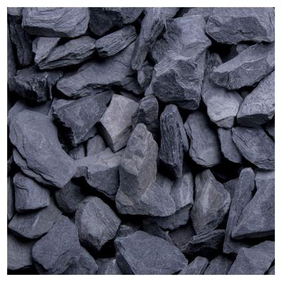 Bruchsteine Canadian Slate Schwarz, 750 kg (Bigbag), 80-200 mm