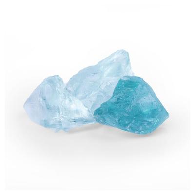 Bruchsteine Glas Turquoise, 750 kg (Bigbag)