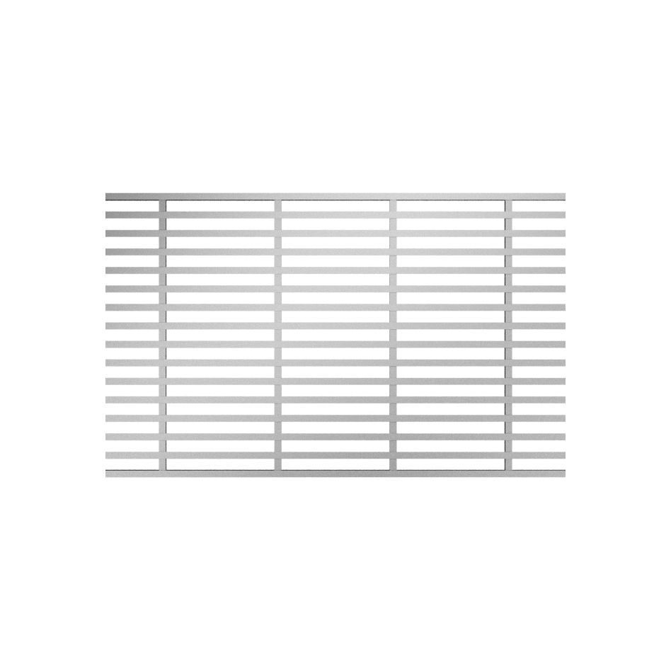 ACO Profiline Rost Heelguard Edelstahl Baubreite 130 mm, 0,5 m Image