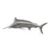 Phillips Collection Animals Marlin Fish Wall Décor in Black/Gray | 21 H x 72 W x 6 D in | Wayfair PH67450