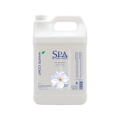 TropiClean Spa Color White Coat Shampoo for Dogs & Cats, 1-gal bottle