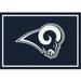 Imperial Los Angeles Rams 5'4'' x 7'8'' Spirit Rug