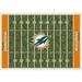 Miami Dolphins Imperial 3'10" x 5'4" Homefield Rug