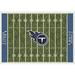 Imperial Tennessee Titans 7'8'' x 10'9'' Home Field Rug