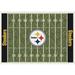 Imperial Pittsburgh Steelers 5'4'' x 7'8'' Home Field Rug