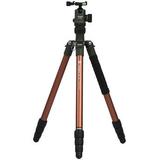 Fotopro X-GO Chameleon Tripod Kit with FPH-52Q Ball Head (Bronze with Matte Black) X-GO CHAMELEONB