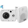 Pyle Pro All-Weather Indoor/Outdoor Bluetooth Speaker System (White, Pair) PDWR54BTW