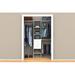 ClosetMaid SuiteSymphony 77" W - 113" W Closet System w/ Drawers Manufactured Wood in White | 82.46 H x 14.7 D in | Wayfair