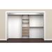 ClosetMaid SuiteSymphony 84" W - 120" W Closet System w/ Drawers Manufactured Wood in Gray | 82.25 H x 14 D in | Wayfair