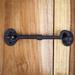 The Renovators Supply Inc. Iron Cabin Hook Eye Shed Gate Door Latch Locker Holder in Black | 1.5 H x 6.75 W x 1.25 D in | Wayfair 15817