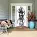 The Holiday Aisle® Blackbeard Door Mural Metal in White | 80 H x 32 W x 0.125 D in | Wayfair 272CBB00916B4B55A43799CF6D63D33B