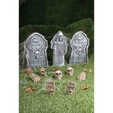 The Holiday Aisle® Cemetery Lawn Art Resin/Plastic/ in Gray/Green | 18.35 H x 11.65 W x 6.75 D in | Wayfair 43C5CCE773C245B9936EA8E49031DF47