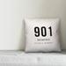 Winston Porter Bossley Memphis Coordinates Indoor/Outdoor Throw Pillow Polyester/Polyfill blend | 18 H x 18 W x 1.5 D in | Wayfair